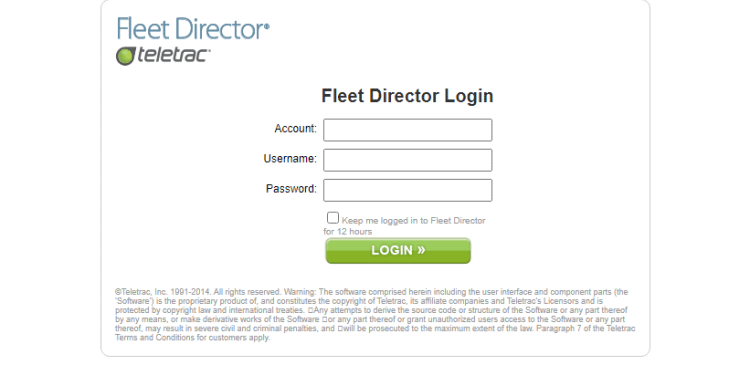 How to Log in Teletrac Account