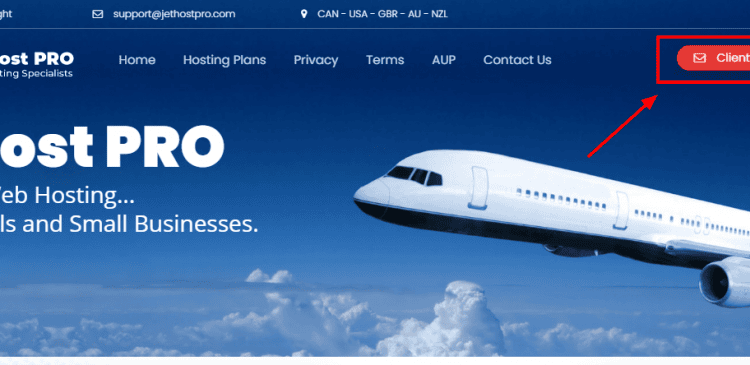 JetHost-Pro login