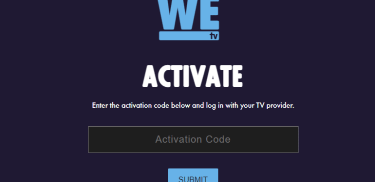 We tv Activate