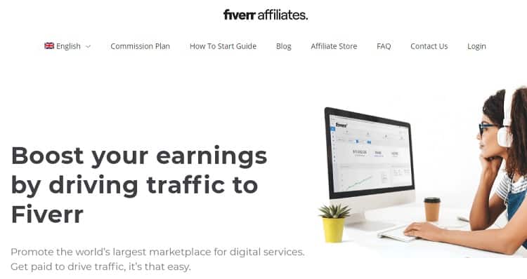 Fiverr Affiliate program