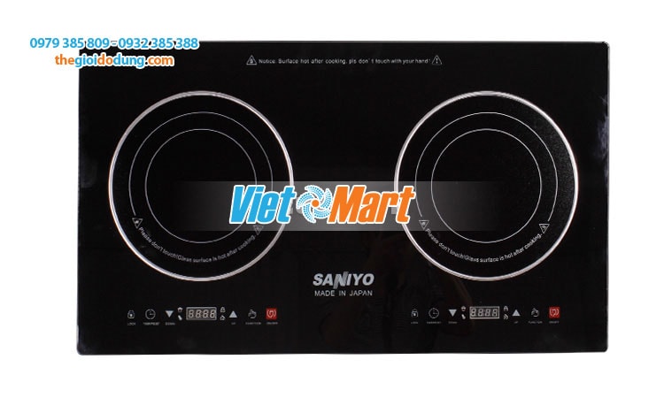 Bếp đôi từ hồng ngoại Saniyo FH2