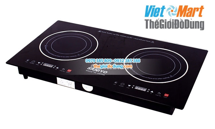 Bếp đôi từ hồng ngoại Saniyo FH2 cảm ứng