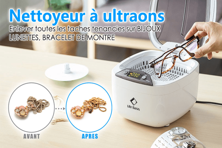 nettoyeur ultrason Floureon 850ml