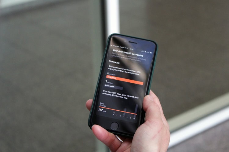 Workplace Contact Tracing App