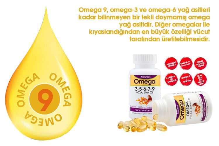 Omega 9 Omega 9 Nedir? Omega 9'un Faydaları Nelerdir?