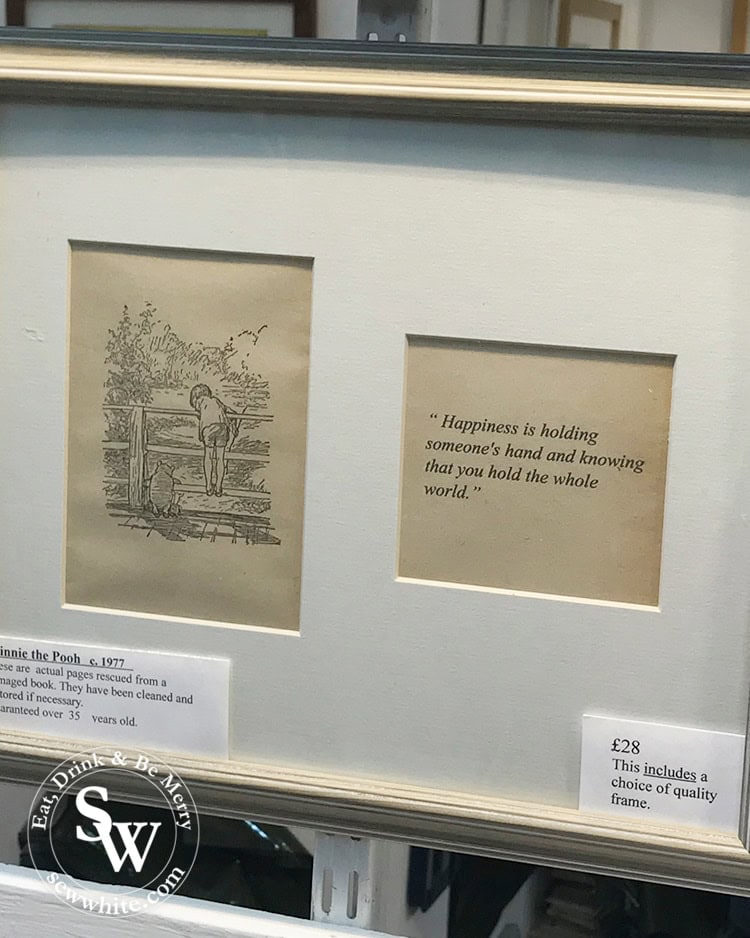 The Print Rescuer winnie the pooh quote and illustration.