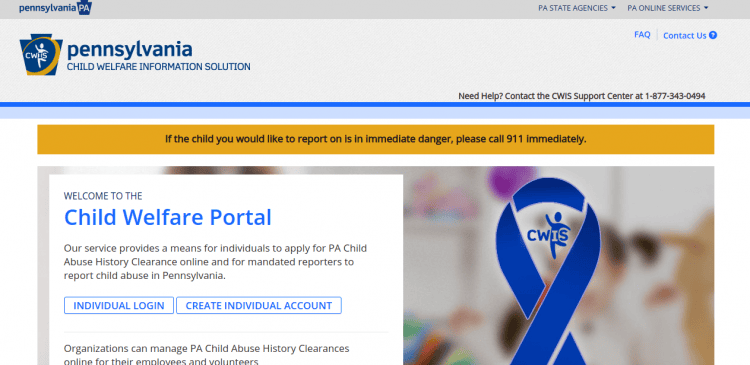 Pennsylvania Child Welfare Logo