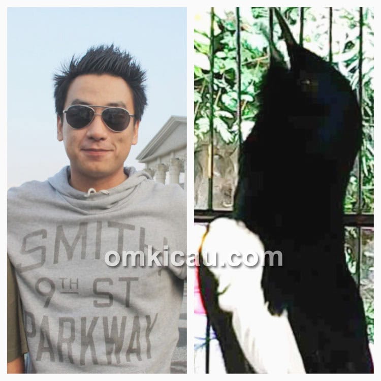 Andre Sutanto dan kacer Senpi