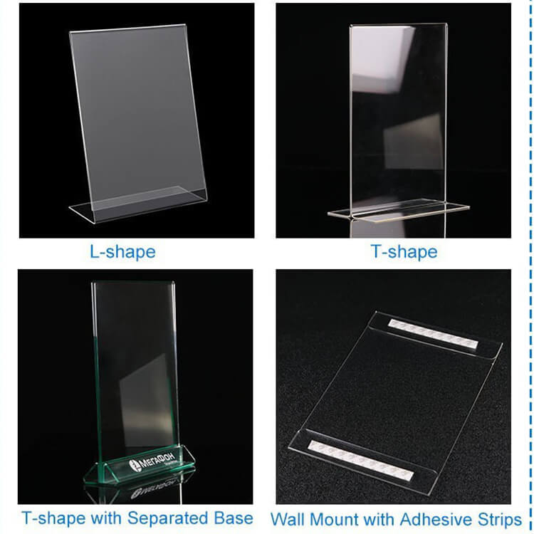 Acrylic Menu Stand