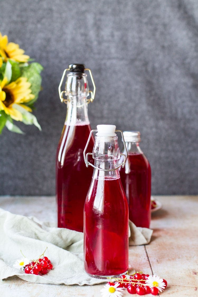 How To Make Berry Cordial Also Saft Squash Syrup Ginger With