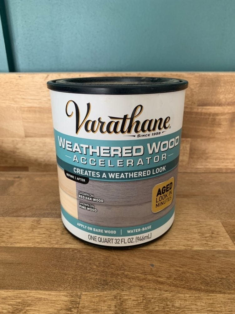 weathered wood accelerator