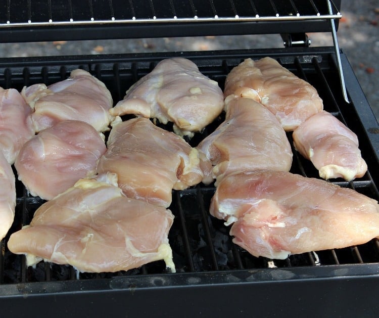 Charcoal Grilled BBQ Chicken Breast Recipe