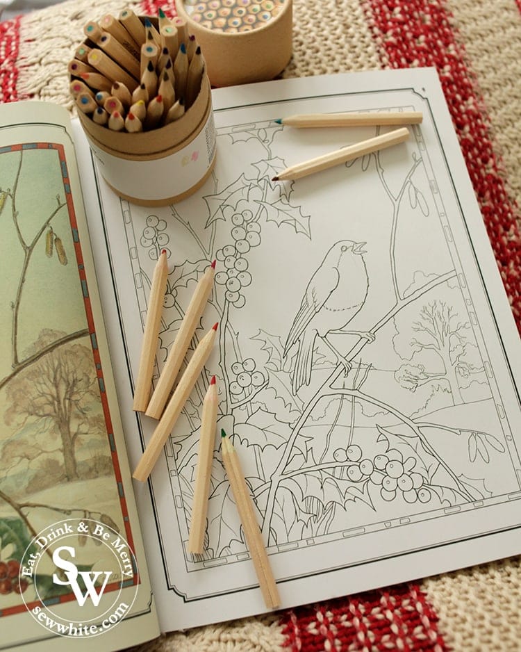 Christmas mindfulness with colouring in the top 5 Craft Gifts for Christmas