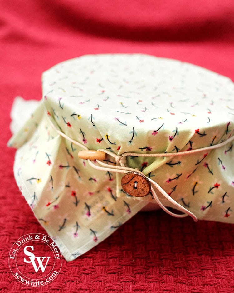 Wax eco food wraps replacing cling film in the kitchen in the top 5 Eco Gifts for Christmas