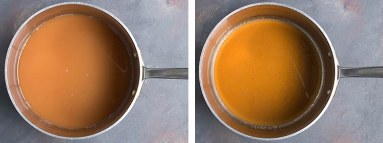 Apple Cider Caramel Sauce. Rich, buttery and chock full of apple flavor. Drizzle on top of ice cream, cake, pie. Perfect on pancakes and waffles!