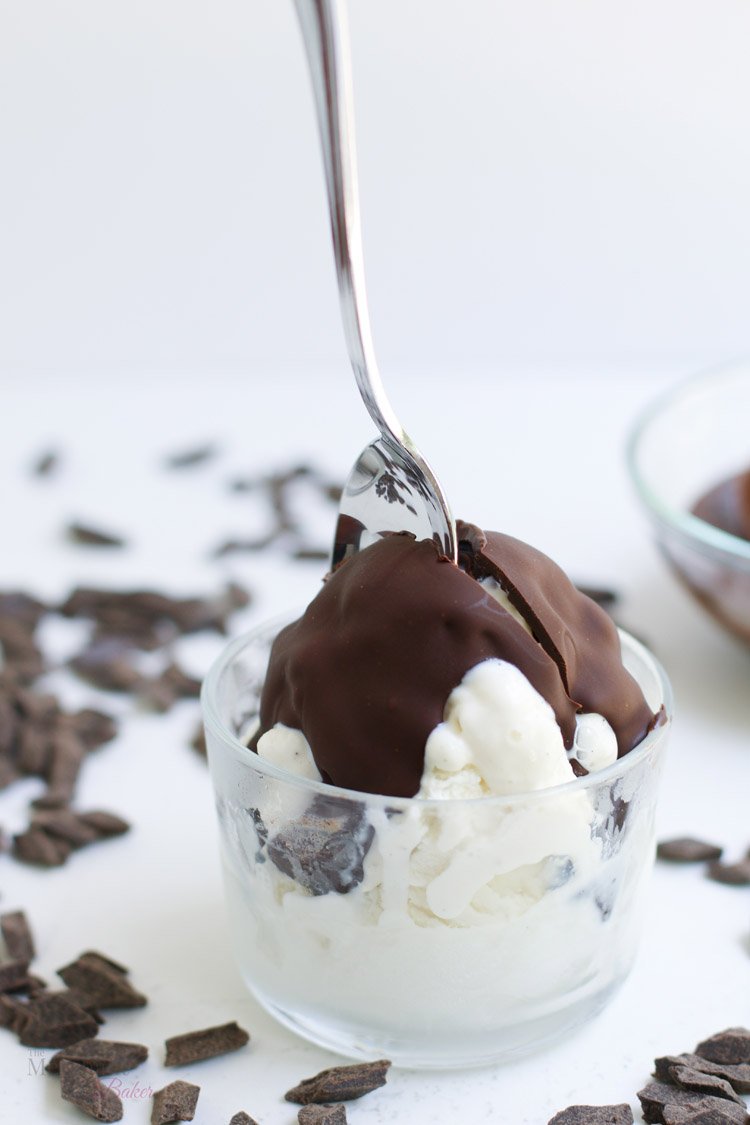Chocolate Hard Shell Ice Cream Topping The Merchant Baker