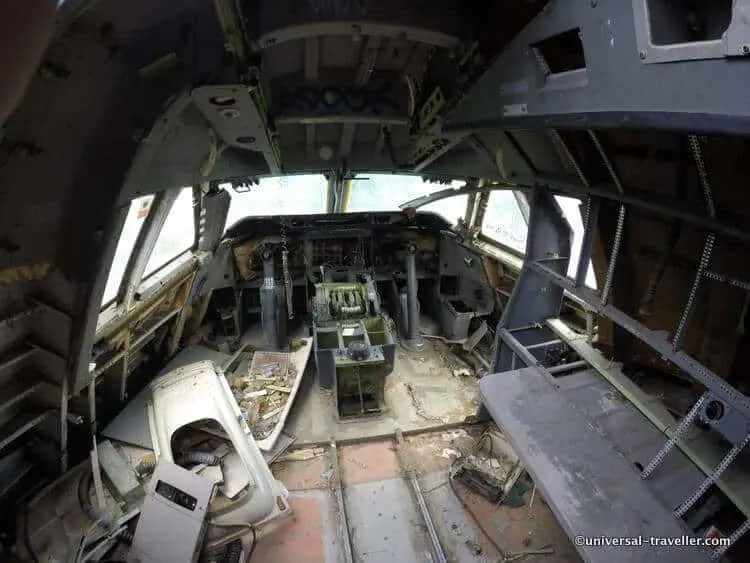 Flugzeugfriedhof Bangkok Thailand