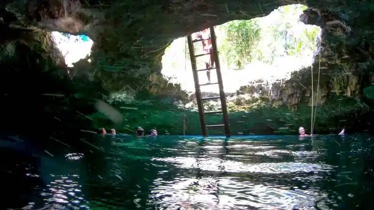 water caves in mexico