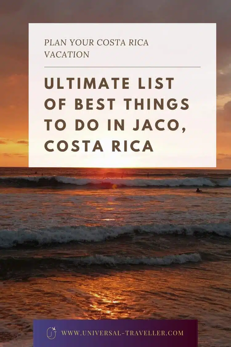 Ultimate List of Best things to do in Jaco, Costa Rica