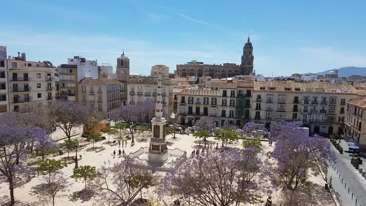 plaza de la merced malaga