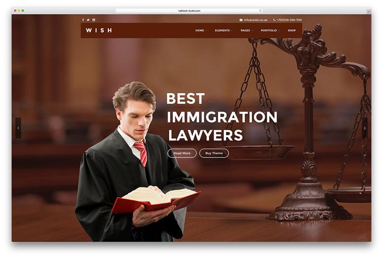 WordPress Law Theme Development & Support