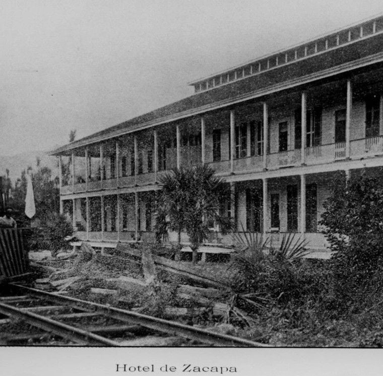 Hotel de la antigua estación de Zacapa