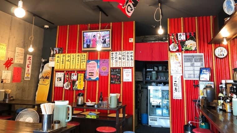 亀久の店内の様子