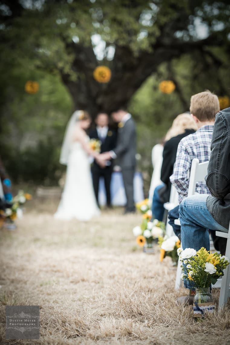 Austin Wedding Photography outdoor nature ceremony wedding photography hill country wedding