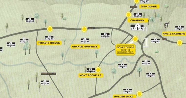 Yellow Line Route