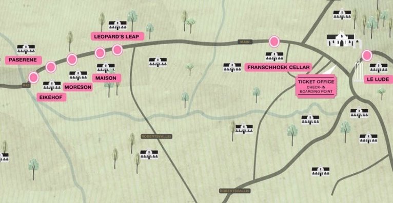 Pink Line Route