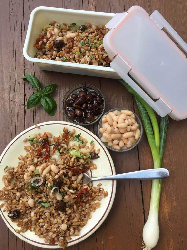 insalata farro mediterranea