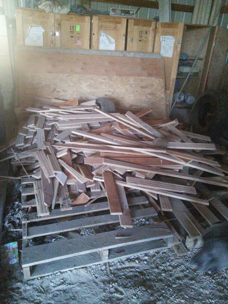 This is the left over wood floor if anyone can use it its all yours! (in Meridian, ID) it's the same stuff used in Staceys Just a Smidgeon house, Ryans Lightbox and My house! It's gone a long way!