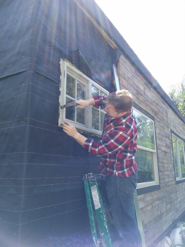 This is actually the way this window is intended to be installed, you can tell by the weep holes... I made due with it in the vertical orientation because it is what I needed at the time...