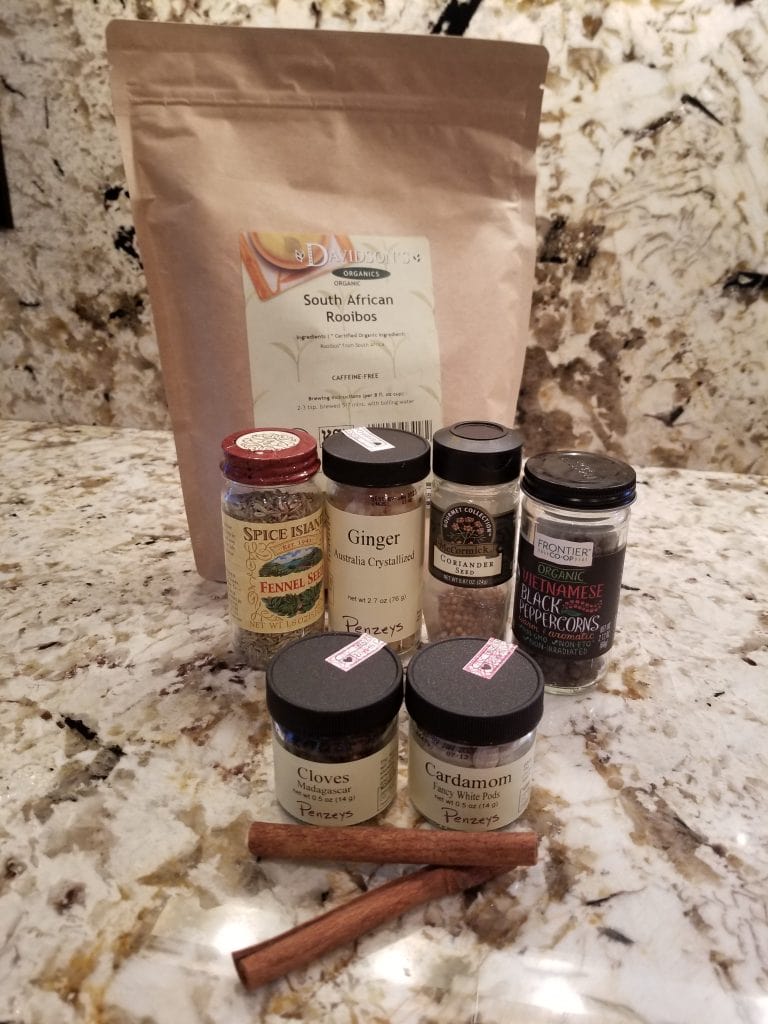 Chai Tea Ingredients