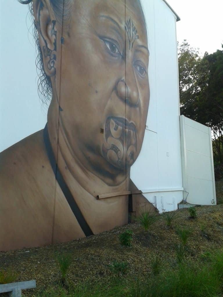 Awesome graffiti artwork on the Grafton Gully Cycleway