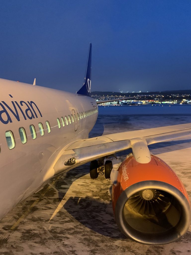 SAS Flug von Tromsø nach Oslo SAS Flug von Tromsø nach Oslo