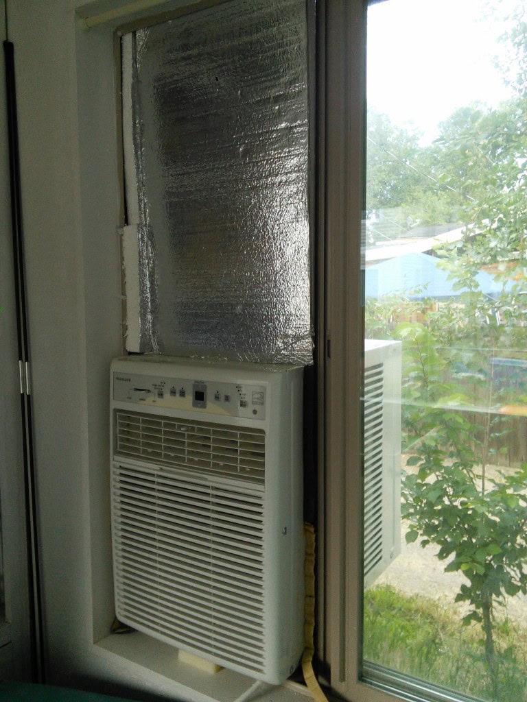 It is tough to find a skinny unit, my opening is 15.25 inches wide, I had to pay a premium to getthis skinny of a unit but I think it's important to have the flxibility to install iton the shady side of my house (to not let so much heat in) , it could also potentially fit in my small loft window.