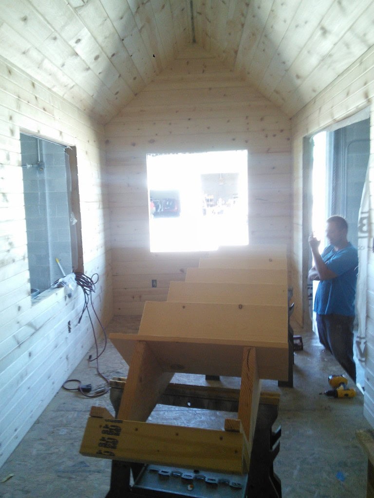 Here is one inside a couple weeks ago