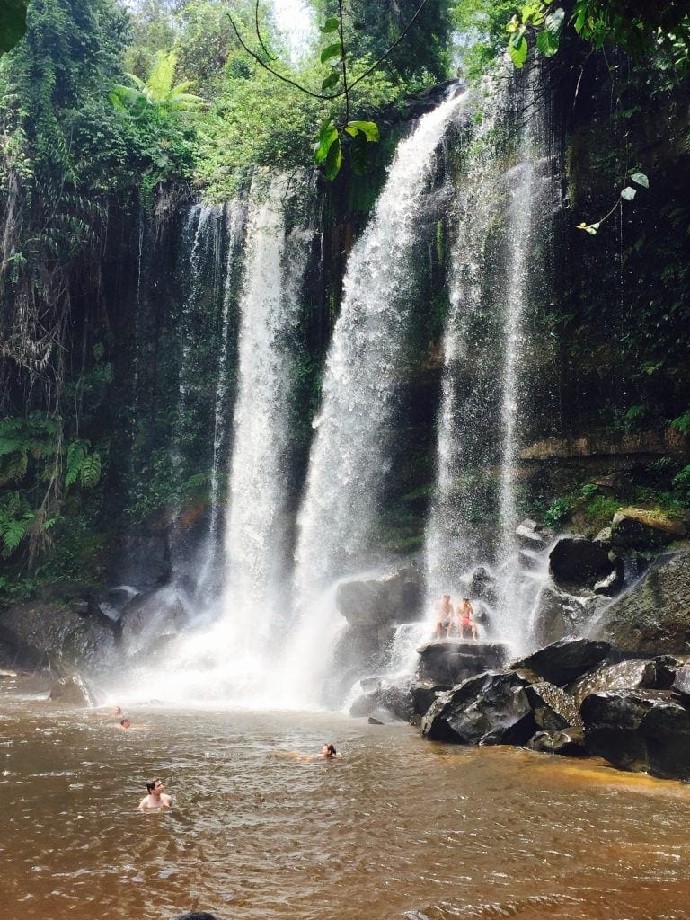 Phnom Kulen waterfall Angkor Wat