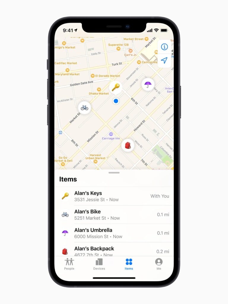 AirTag application