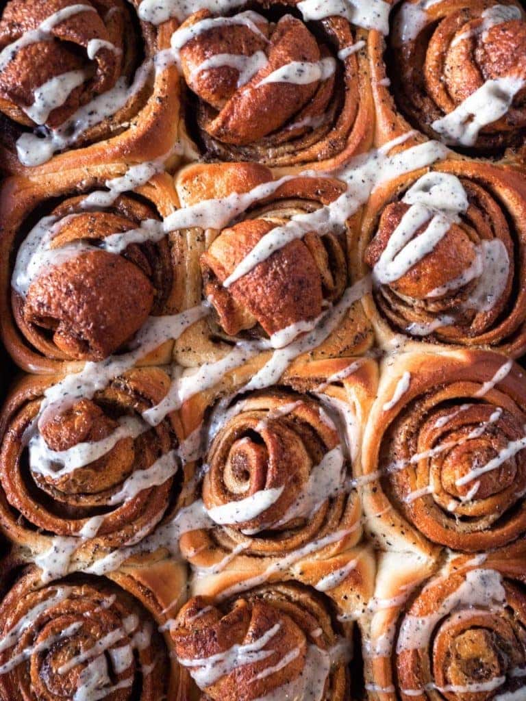 Earl grey tea cinnamon buns