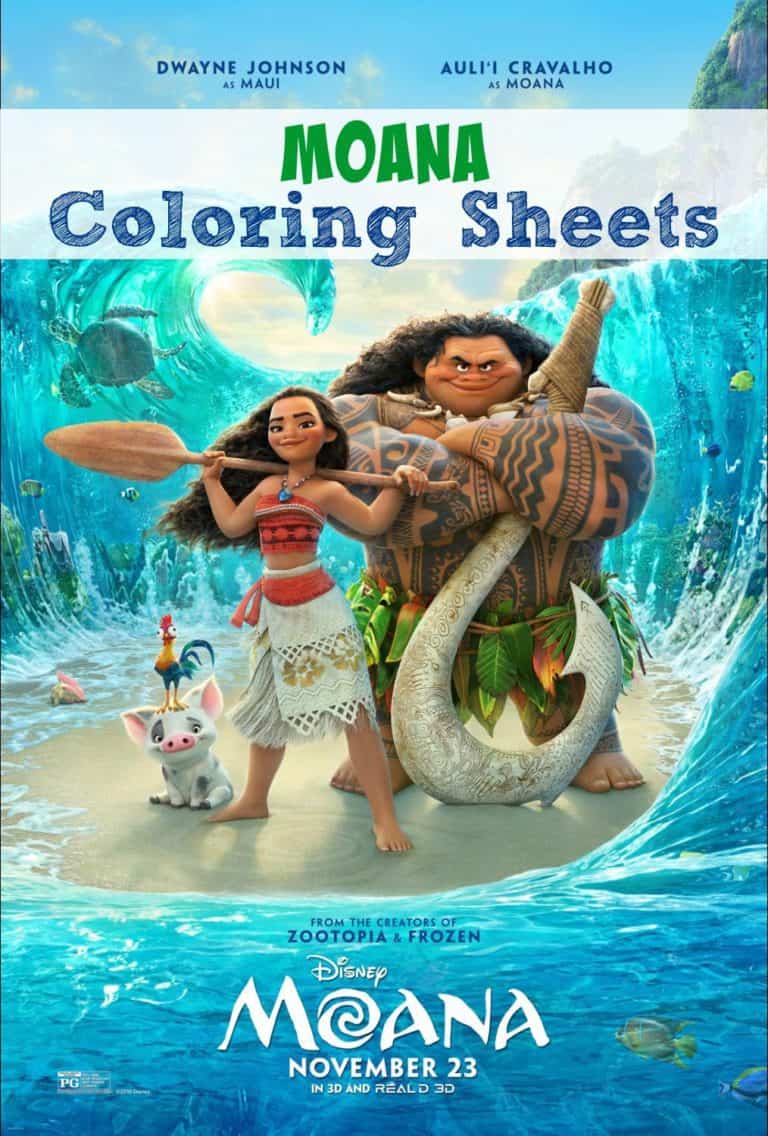 Free Moana Coloring Sheets The Farm Girl Gabs Free Moana Coloring Sheets The Farm Girl Gabs