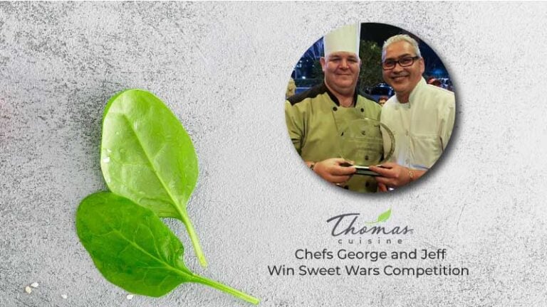 George Jeff Thomas Cuisine Sweet Wars Winner