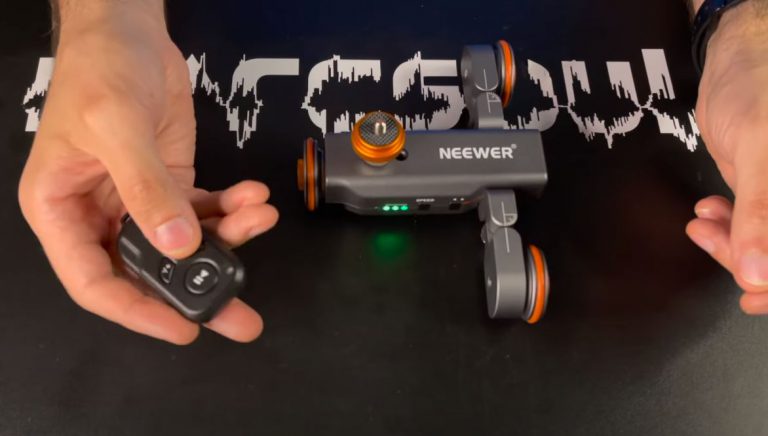 Funcionamiento del Autodolly de Neewer