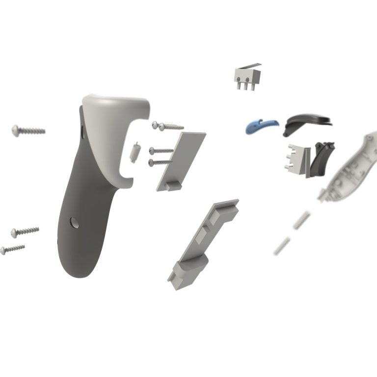 WMS Gaming Wand Exploded View Animation