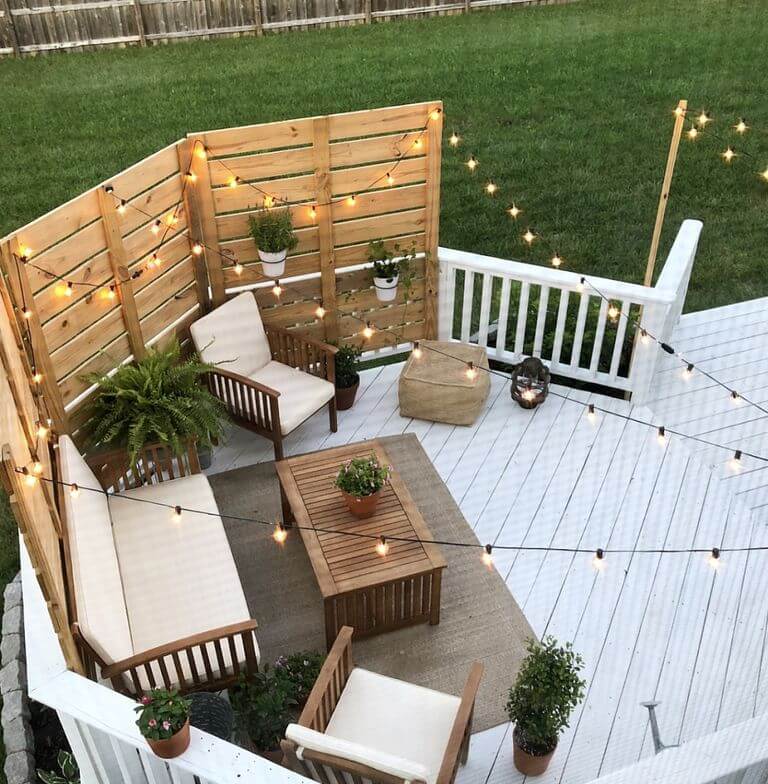 PRIVACY DECK FRONT PORCH RAILING IDEAS