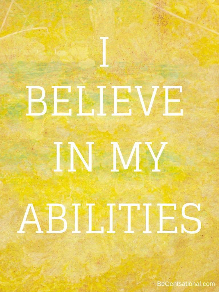 POSSITIVE SELF AFFIRMATIONS