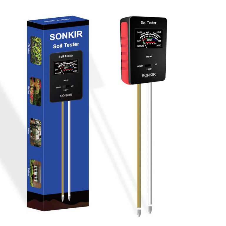 Sonkir Soil pH Meter , MS-X1 Upgraded 3-in-1