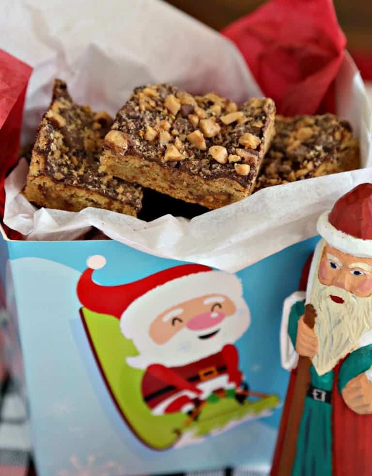 Heath Bar Blondies | Life, Love, and Good Food