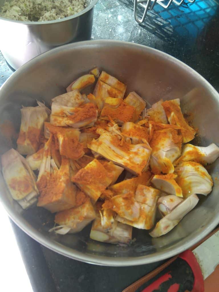 Cooked Raw Jackfruit